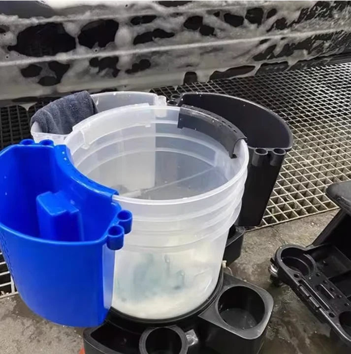Universal Bucket Organizer Car Detailing Tools Towels Brushes Mitt Fast Storage