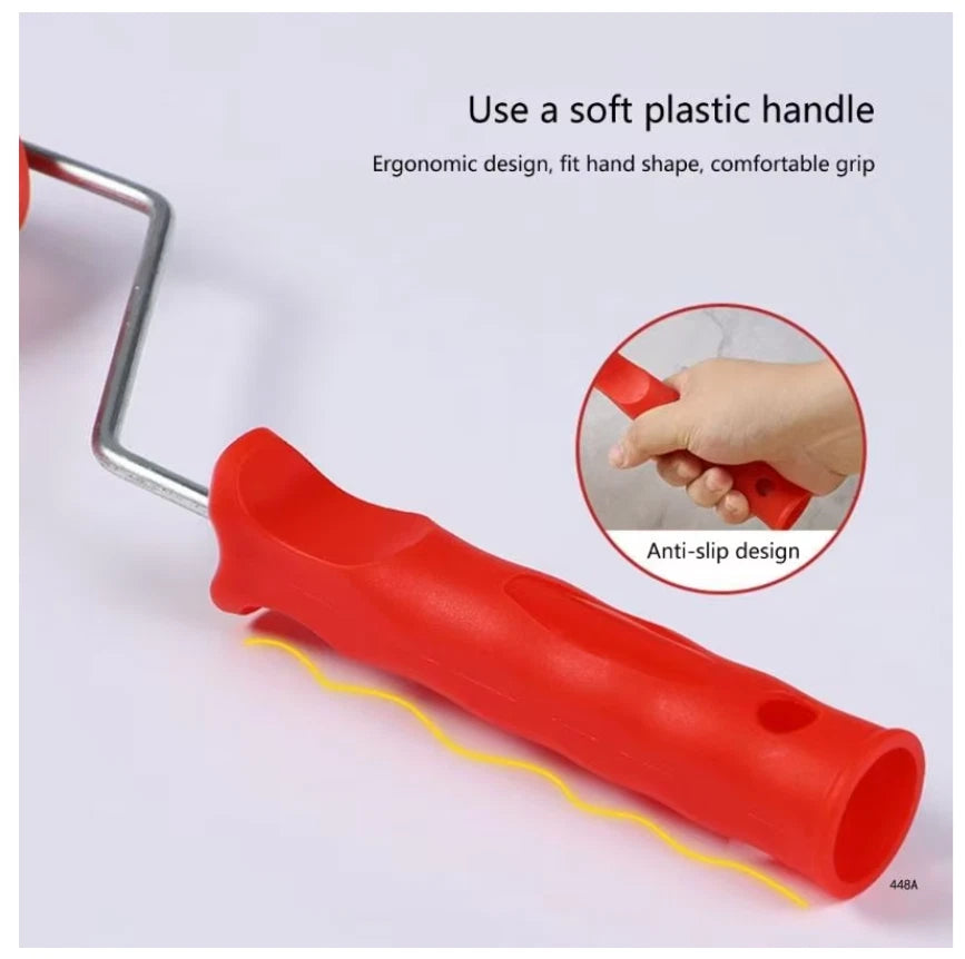 Drywall Compound Roller Wall Brush Putty Roller Drywall Texture Brush Enduring