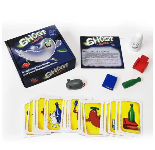 Ghost Blitz Board Game: Zoch Verlag Geistes Blitz Family Game Card Game Set 1-4