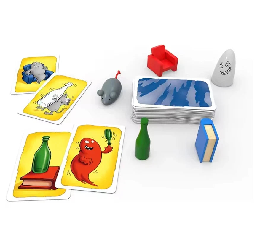 Ghost Blitz Board Game: Zoch Verlag Geistes Blitz Family Game Card Game Set 1-4